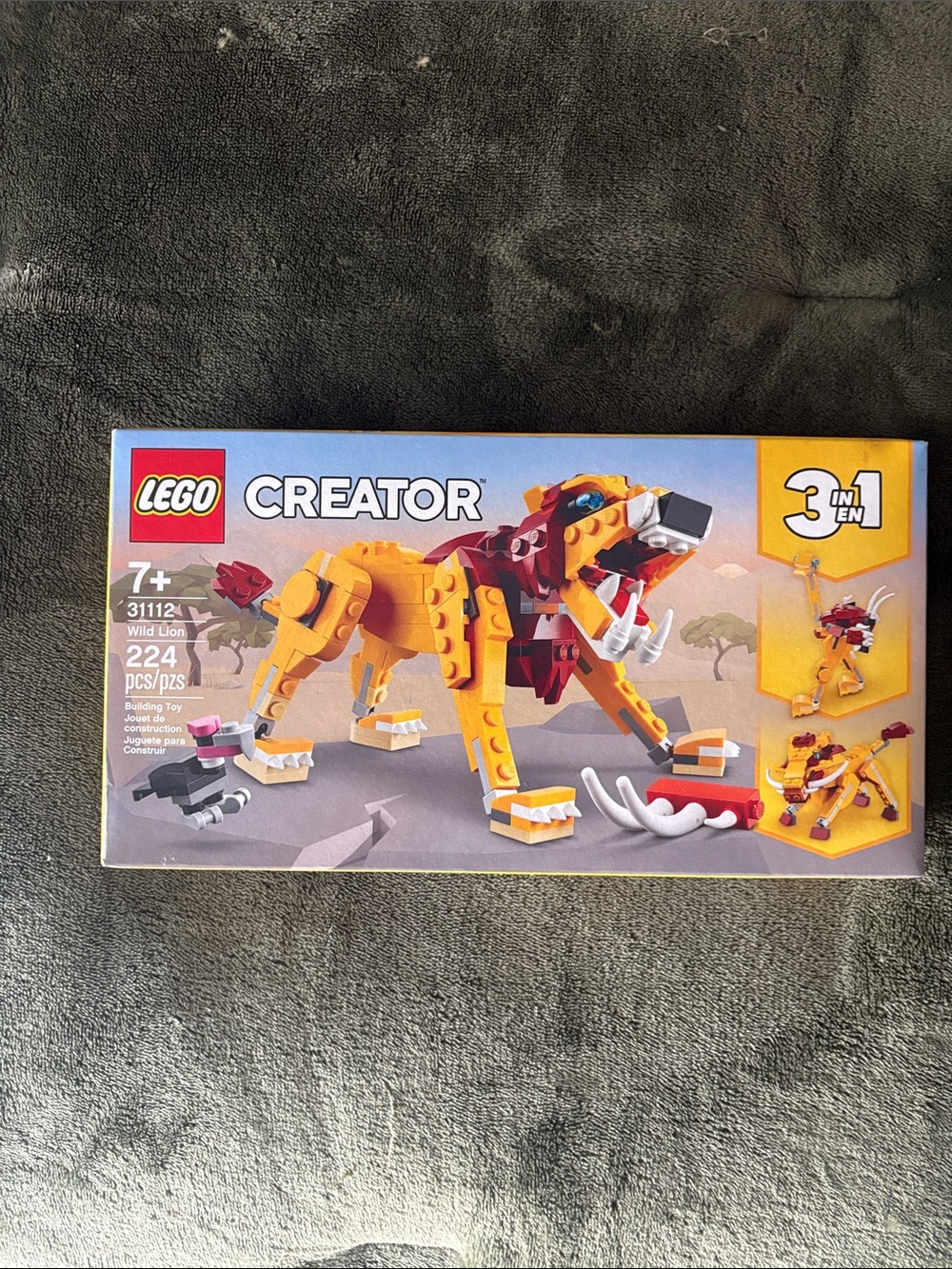 Lego 3in1 wild lion set